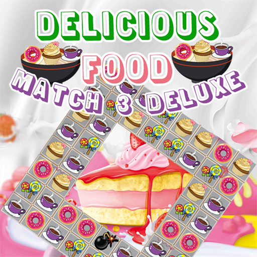 Delicious Food Match 3 Deluxes