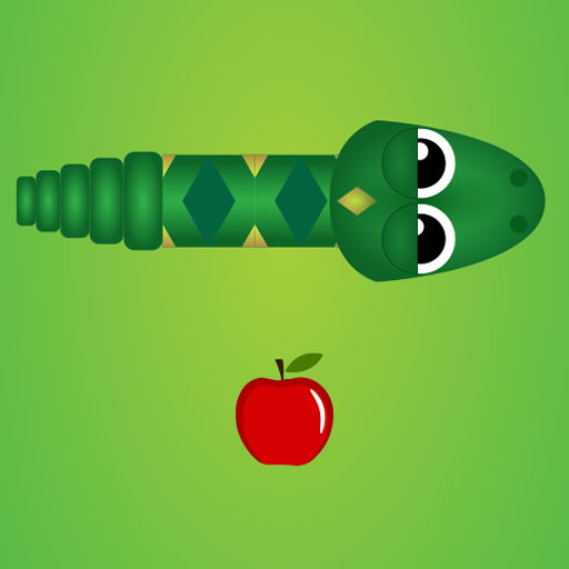 Snake Eats Apple